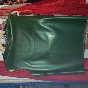 Green Libidex Latex tank top